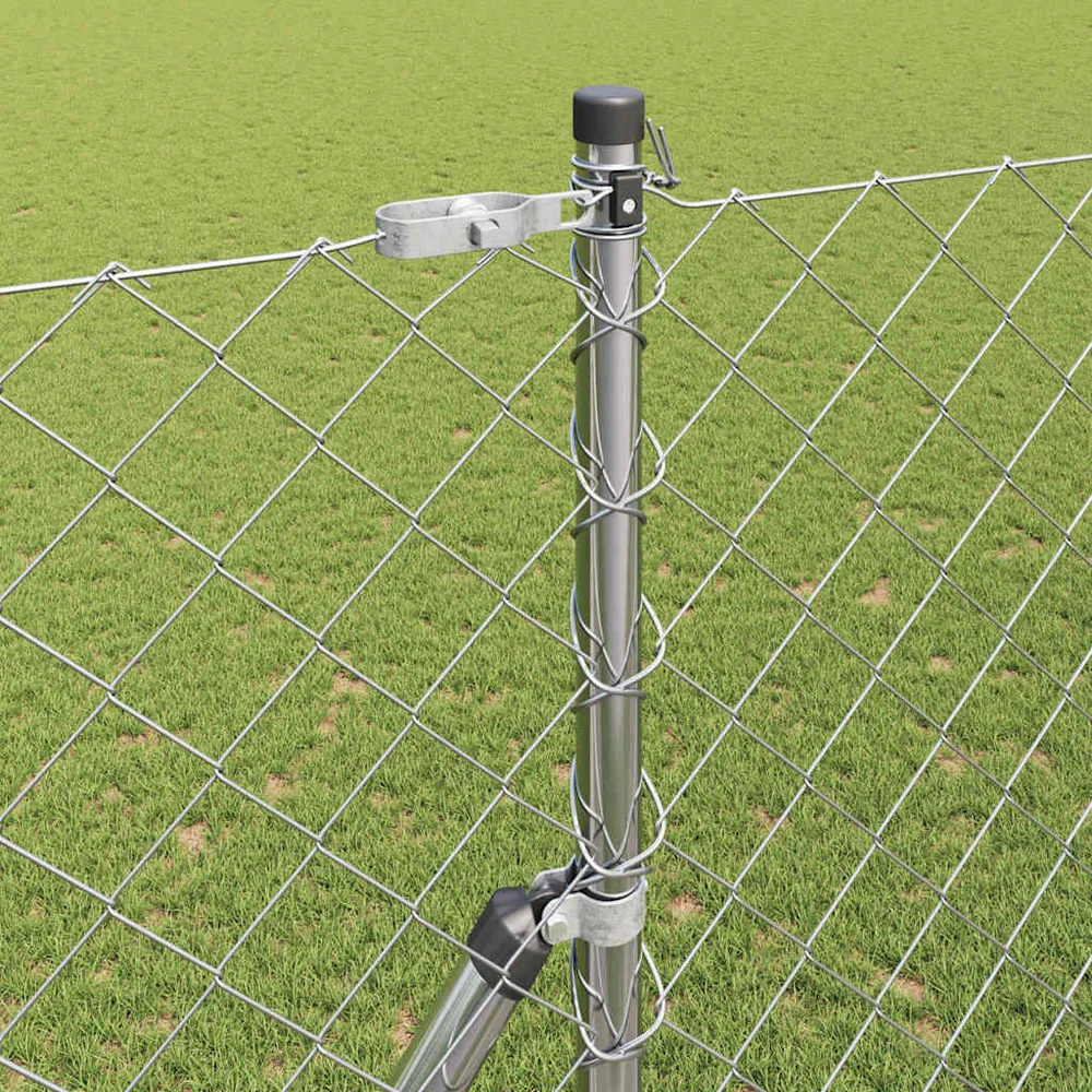 Grandinės tvoros tvirtinimas 10 x 1,6 m Galvanizuotas plienas