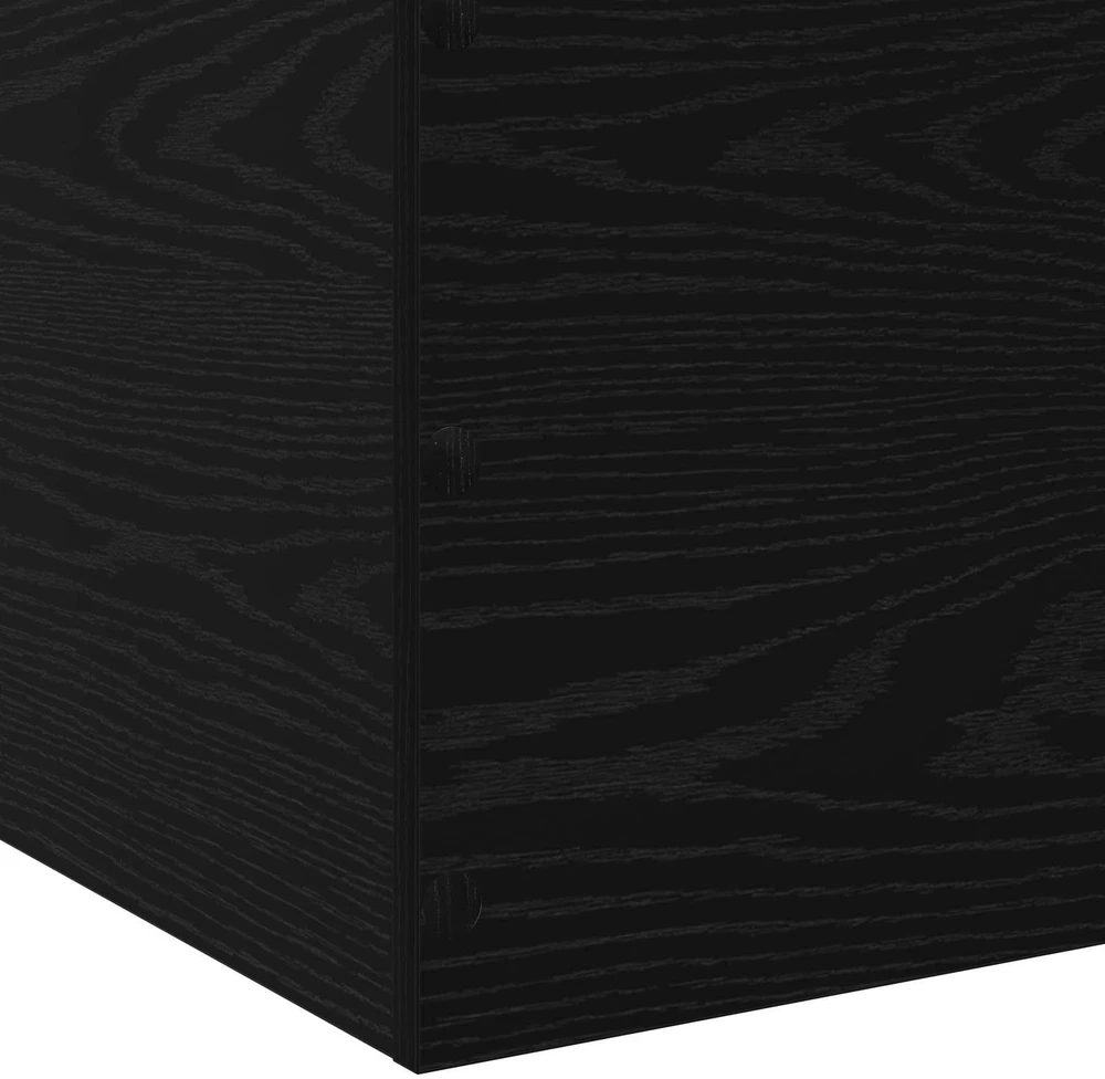 Lova Grindų lovos rėmas Juodojo ąžuolo 80 x 200 cm Apdirbta mediena