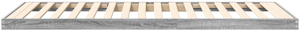 Lova Grindų lovos rėmas Sonoma 75 x 190 cm Apdirbta mediena