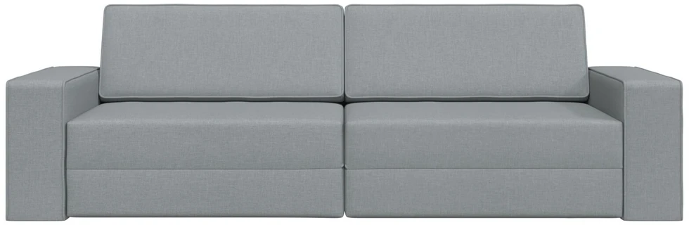 Sofa lova Šviesiai pilka 245 x 78 x 77 cm audinys