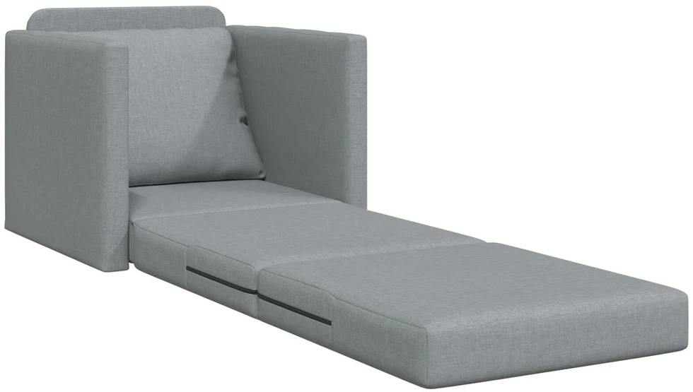 Sofa lova 60cm Šviesiai pilka audinys