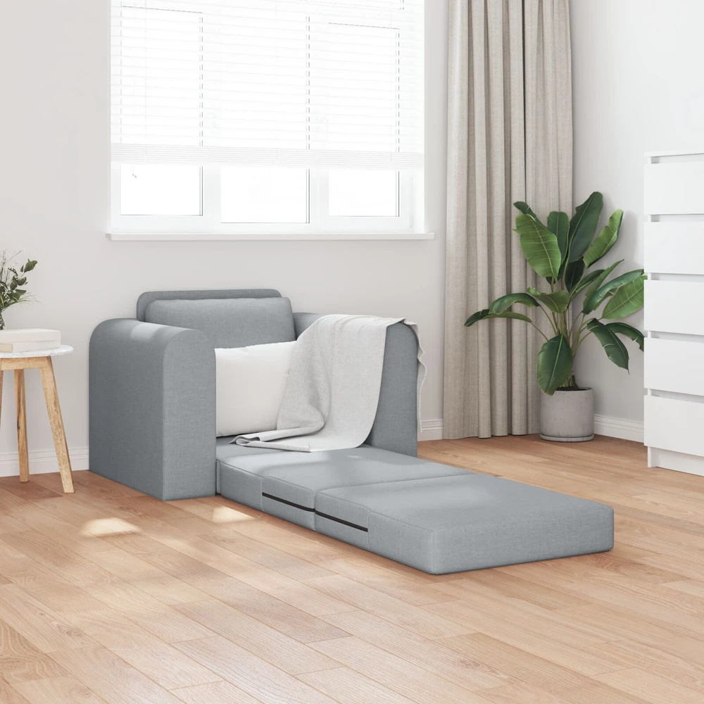 Sofa lova Šviesiai pilka 98 x 71 x 83 cm audinys
