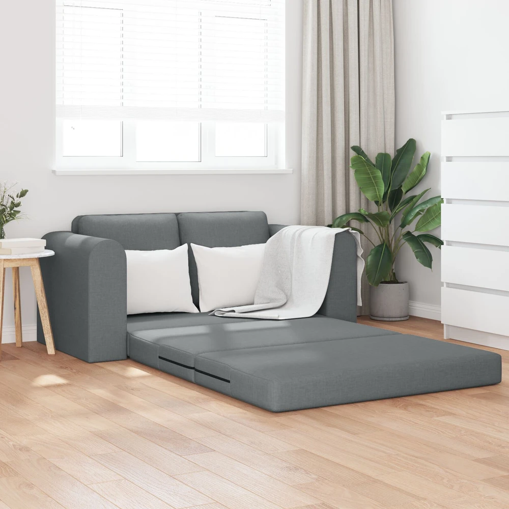 Sofa lova Tamsiai pilka 148 x 71 x 83 cm audinys