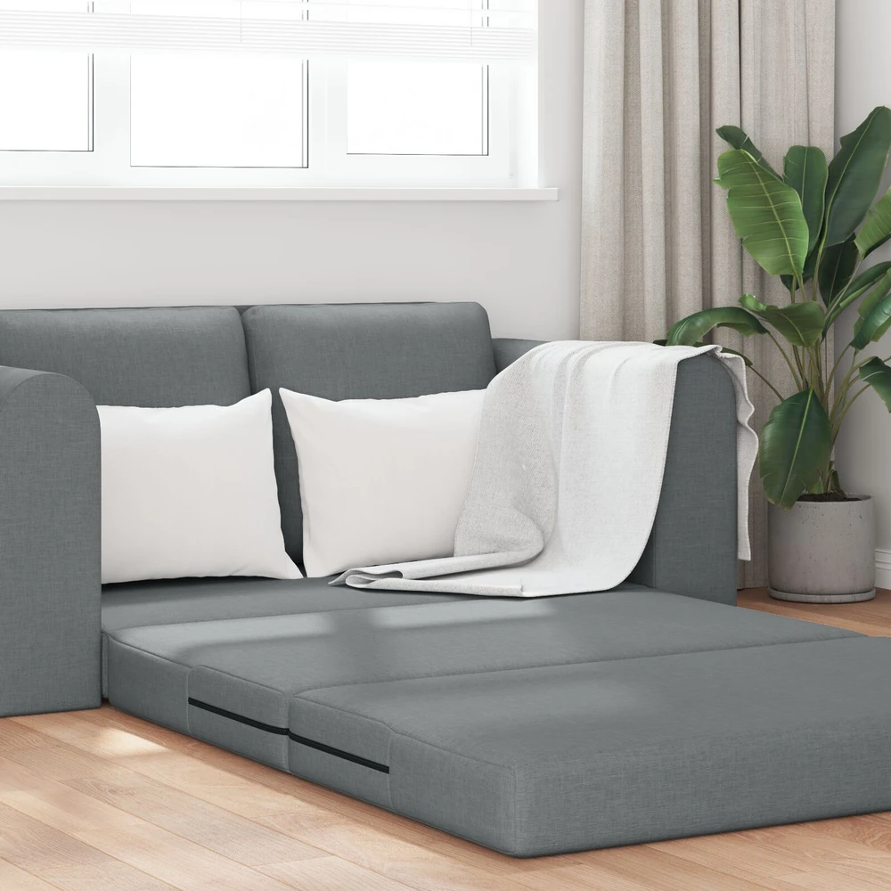 Sofa lova Tamsiai pilka 148 x 71 x 83 cm audinys