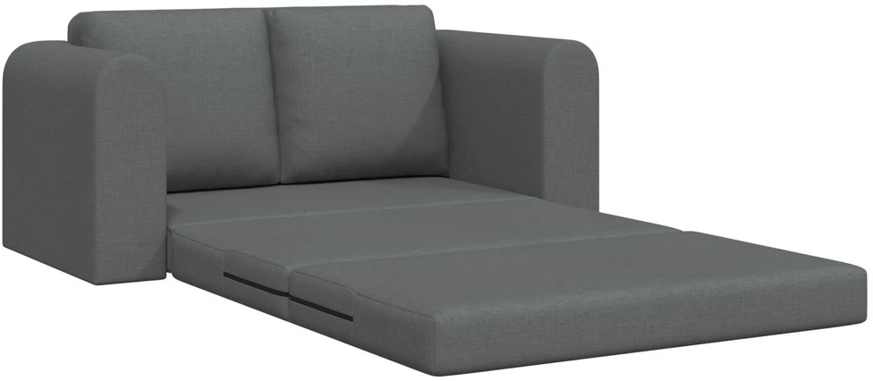 Sofa lova Tamsiai pilka 148 x 71 x 83 cm audinys