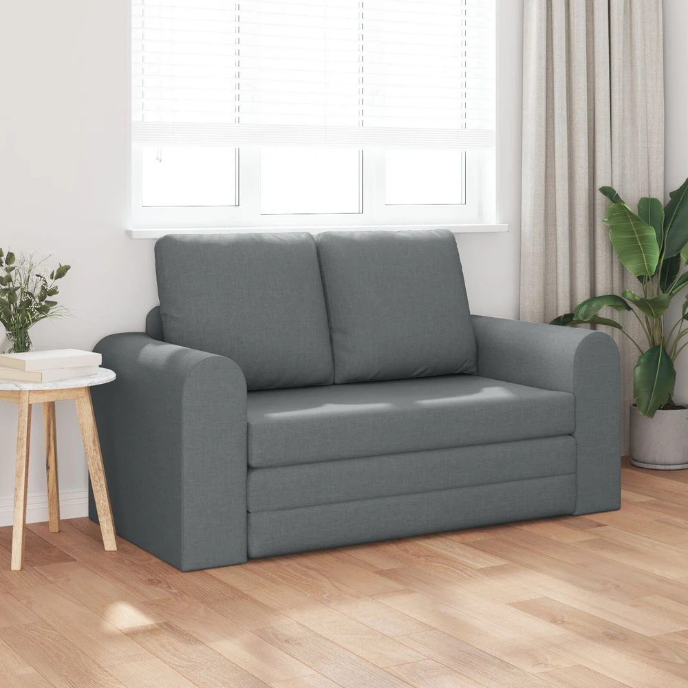 Sofa lova Tamsiai pilka 148 x 71 x 83 cm audinys