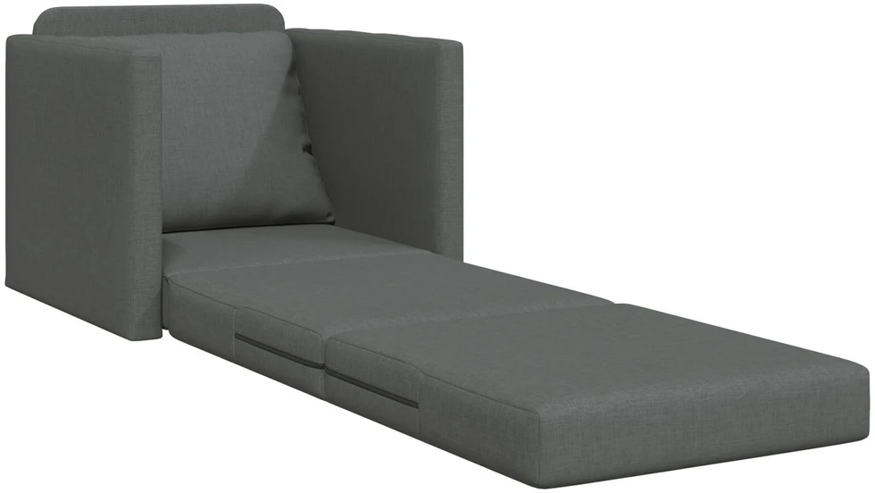 Sofa lova 60cm Tamsiai pilka audinys