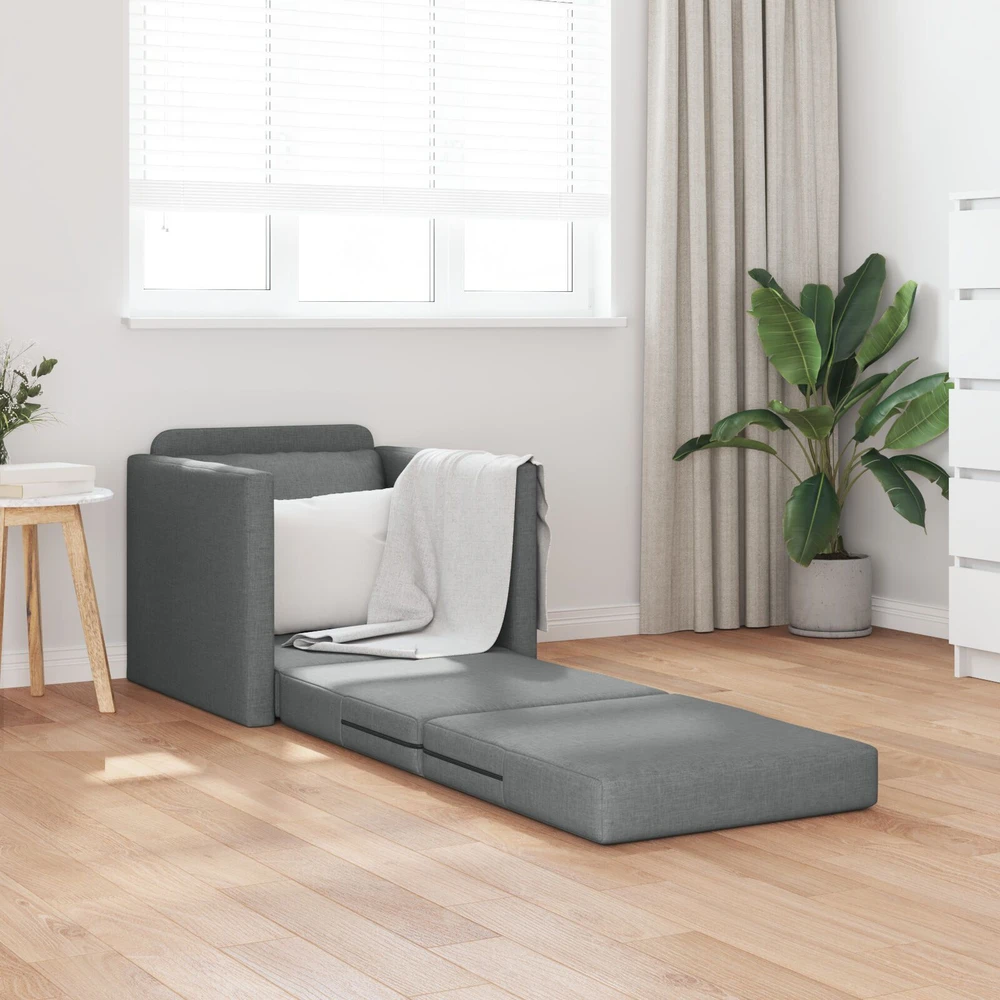 Sofa lova 60cm Tamsiai pilka audinys