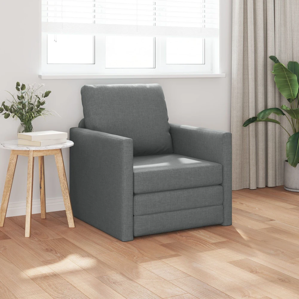 Sofa lova 60cm Tamsiai pilka audinys