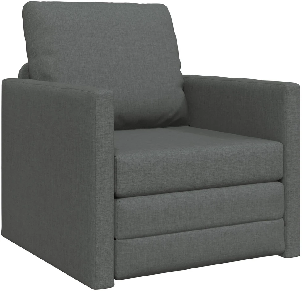 Sofa lova 60cm Tamsiai pilka audinys