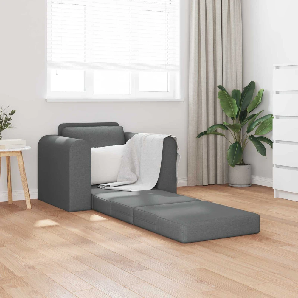 Sofa lova Tamsiai pilka 98 x 71 x 83 cm audinys