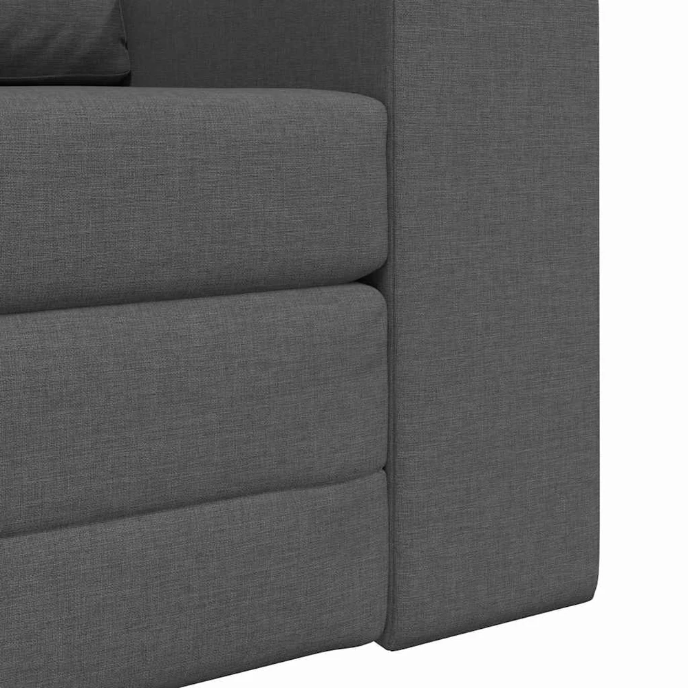 Sofa lova Tamsiai pilka 98 x 71 x 83 cm audinys