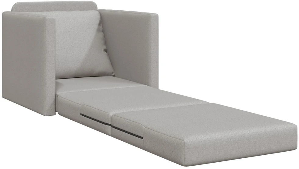 Sofa lova Debesų pilka 74 x 77 x 81 cm audinys