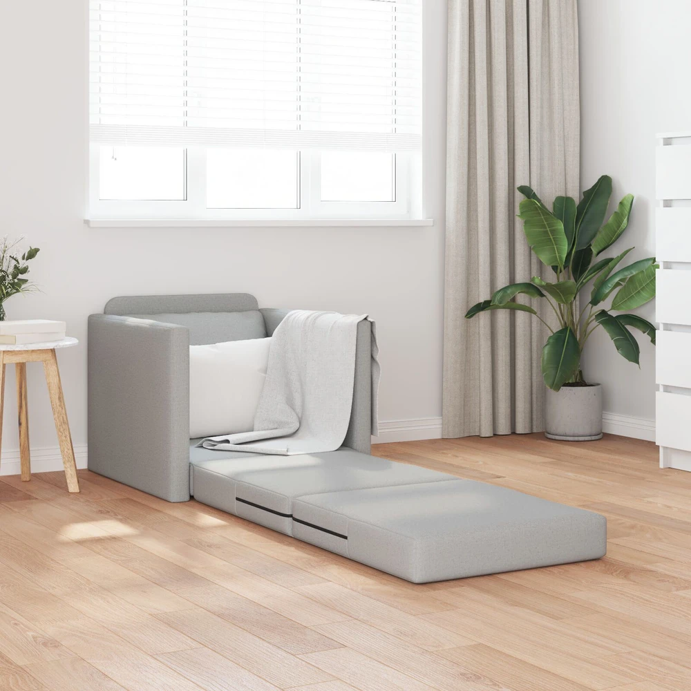 Sofa lova Debesų pilka 74 x 77 x 81 cm audinys