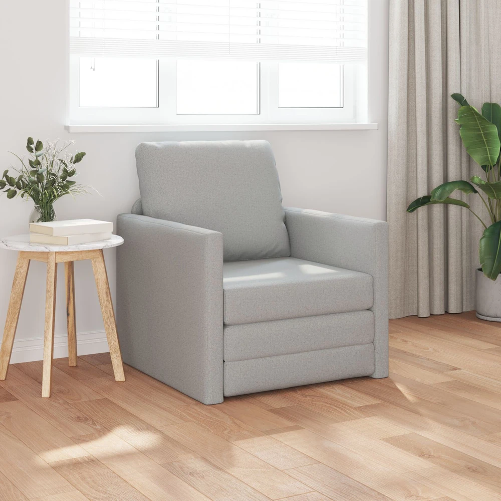 Sofa lova Debesų pilka 74 x 77 x 81 cm audinys