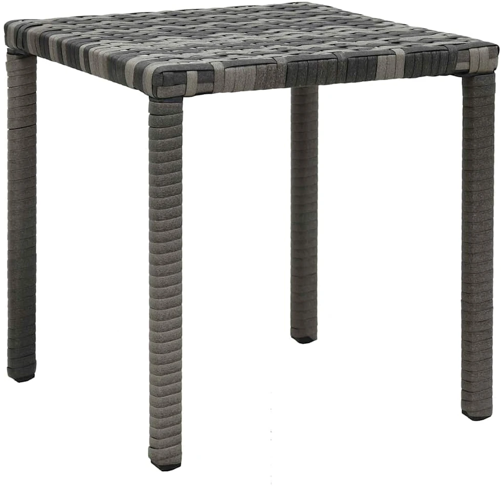 Gultai su staliuku iš poliratano antracito spalvos