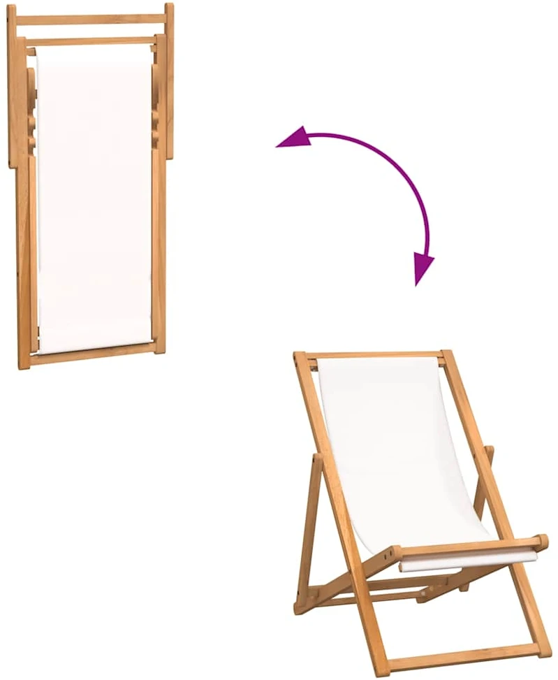 Gultas iš tikmedžio, 56x105x96cm, kreminės spalvos