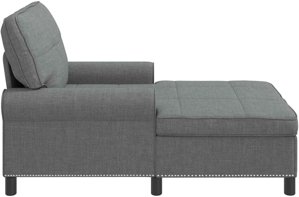 Gultas Tamsiai pilka audinys 91 x 157 x 91 cm