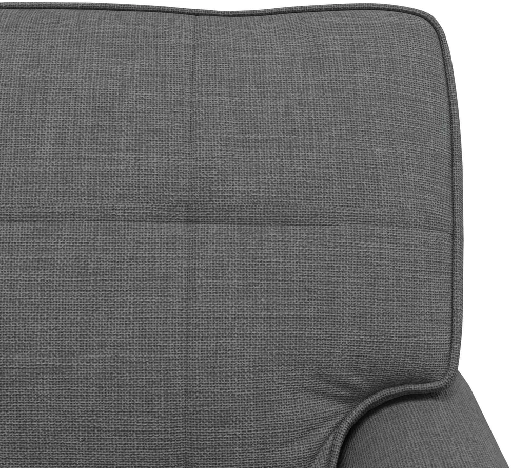 Gultas Tamsiai pilka audinys 91 x 157 x 91 cm