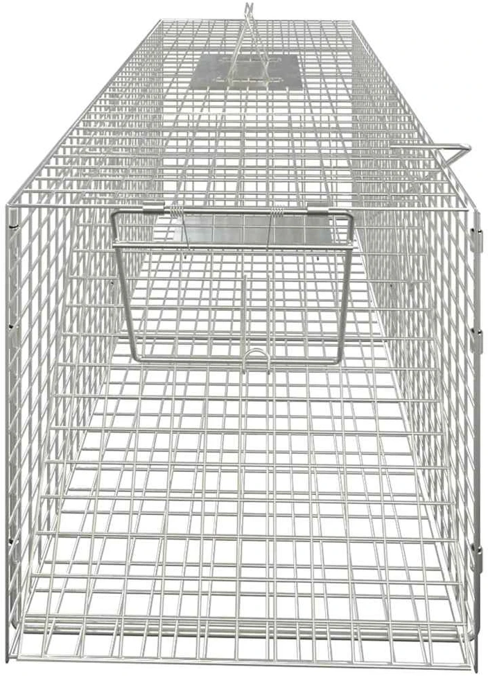 Spąstai gyvūnams, 64,5x25x26,5cm, galvanizuota geležis