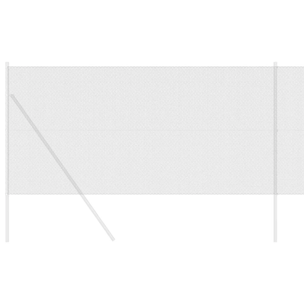Heksagoninė tvora 1,2 x 10 m PVC Pilka