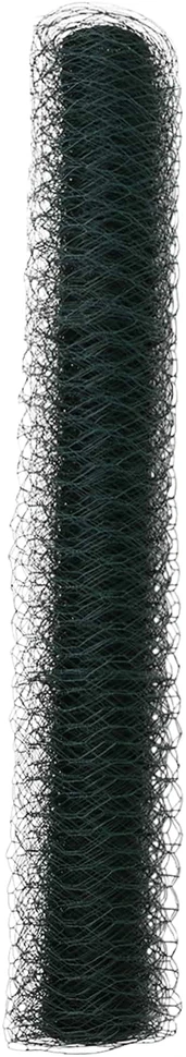 Heksagoninė tvora 1 x 10 m PVC Žalia