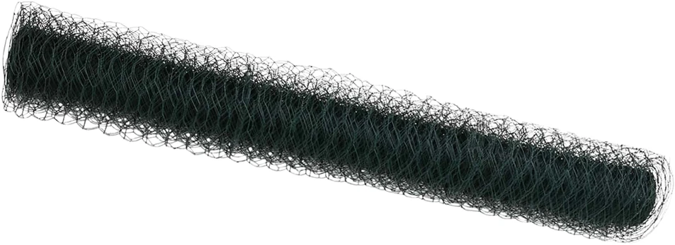 Heksagoninė tvora 1 x 10 m PVC Žalia