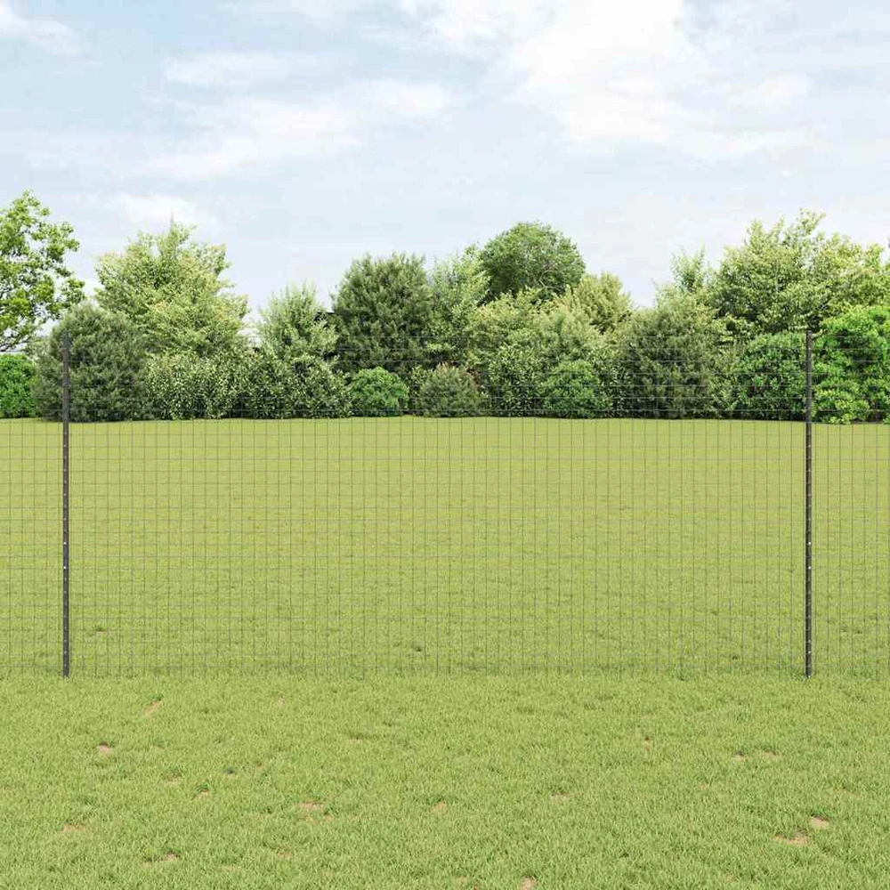 Įmontuotas tvoros stulpas 5 vnt. Pilka 180 cm