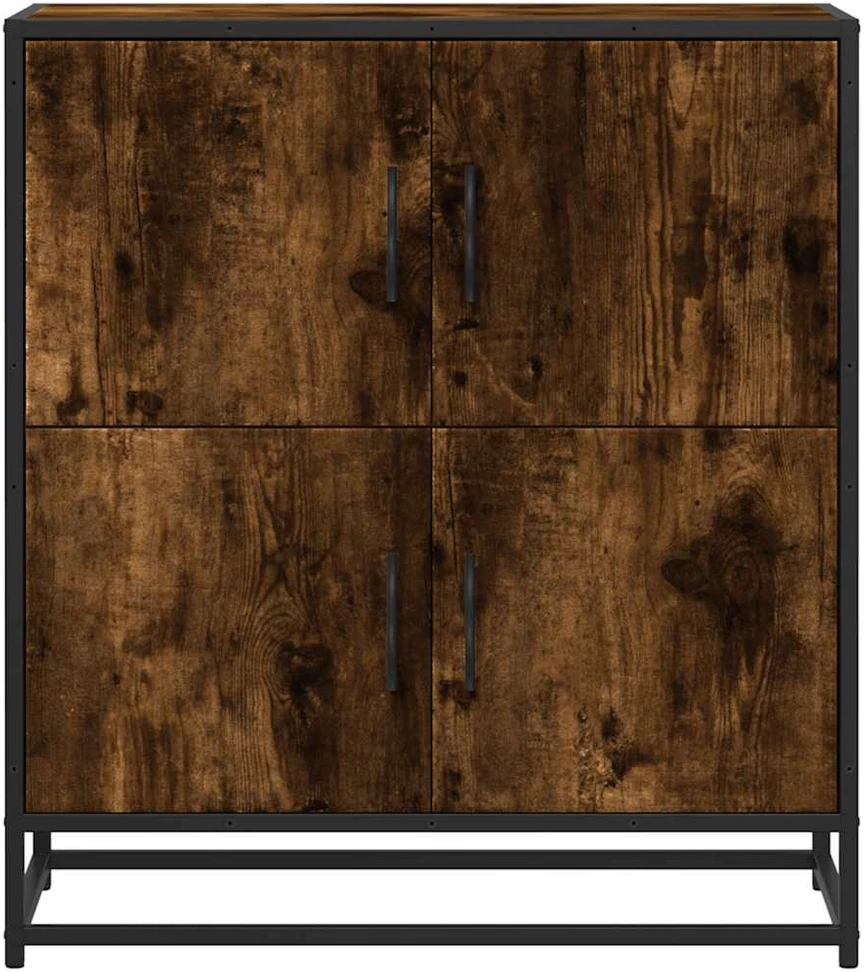 indauja rūkytas ąžuolas 68x35x76 cm inžinerinė mediena