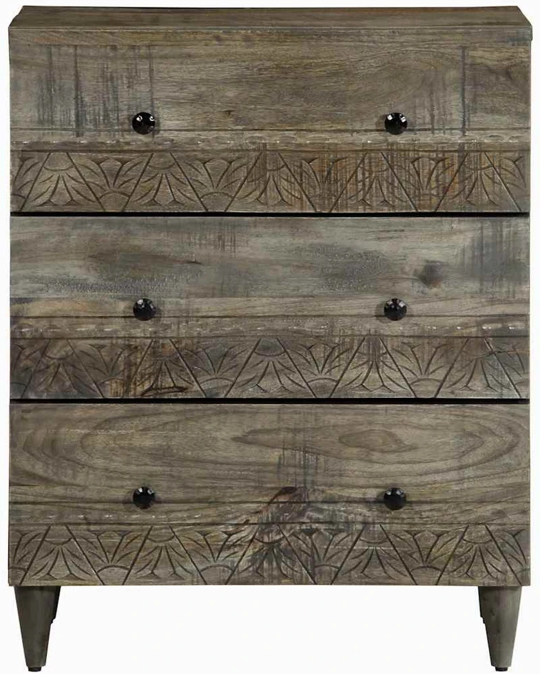 indaujos 2 vnt Šviesiai pilka 60x33,5x75 cm medžio masyvo mango