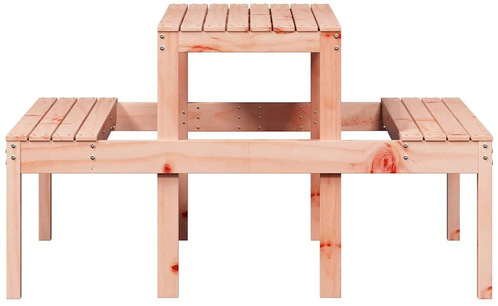 Iškylų stalas, 110x134x75cm, douglas eglės medienos masyvas