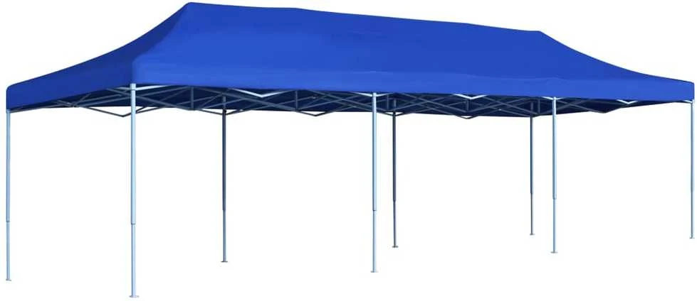 Išskleidžiama proginė palapinė, baltos spalvos, 3x9 m