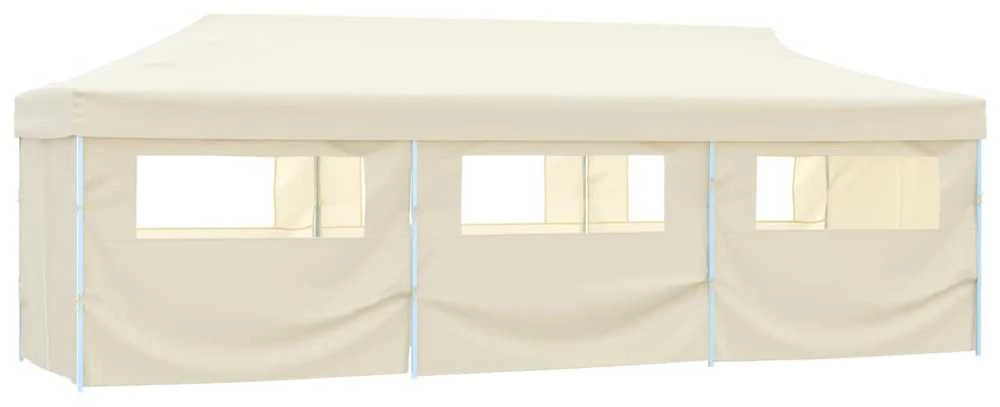 Išskleidžiama proginė palapinė, antracito spalvos, 3x9 m