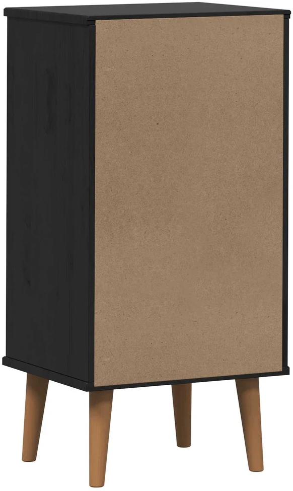 Ištraukalas spinta MOLDE Juoda 40 x 35 x 82 cm