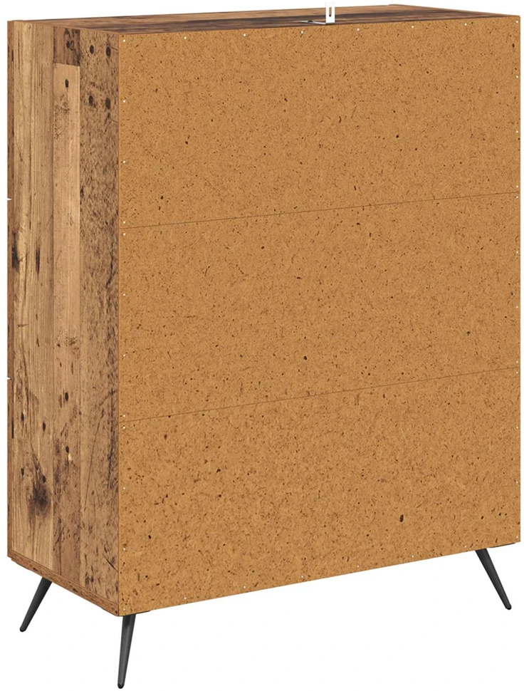 Ištraukalas spinta su stalčių Senas medis 69,5 x 34 x 90 cm