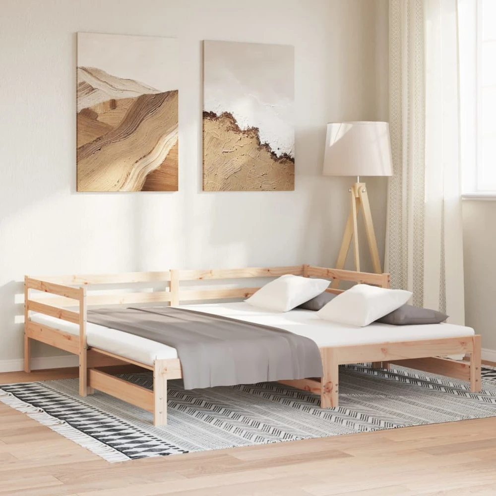 Ištraukiama lova be čiužinio, 80x200 cm