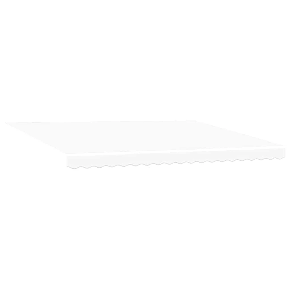 Ištraukiama markizė Balta 450 × 300 cm Audinys ir aliuminis