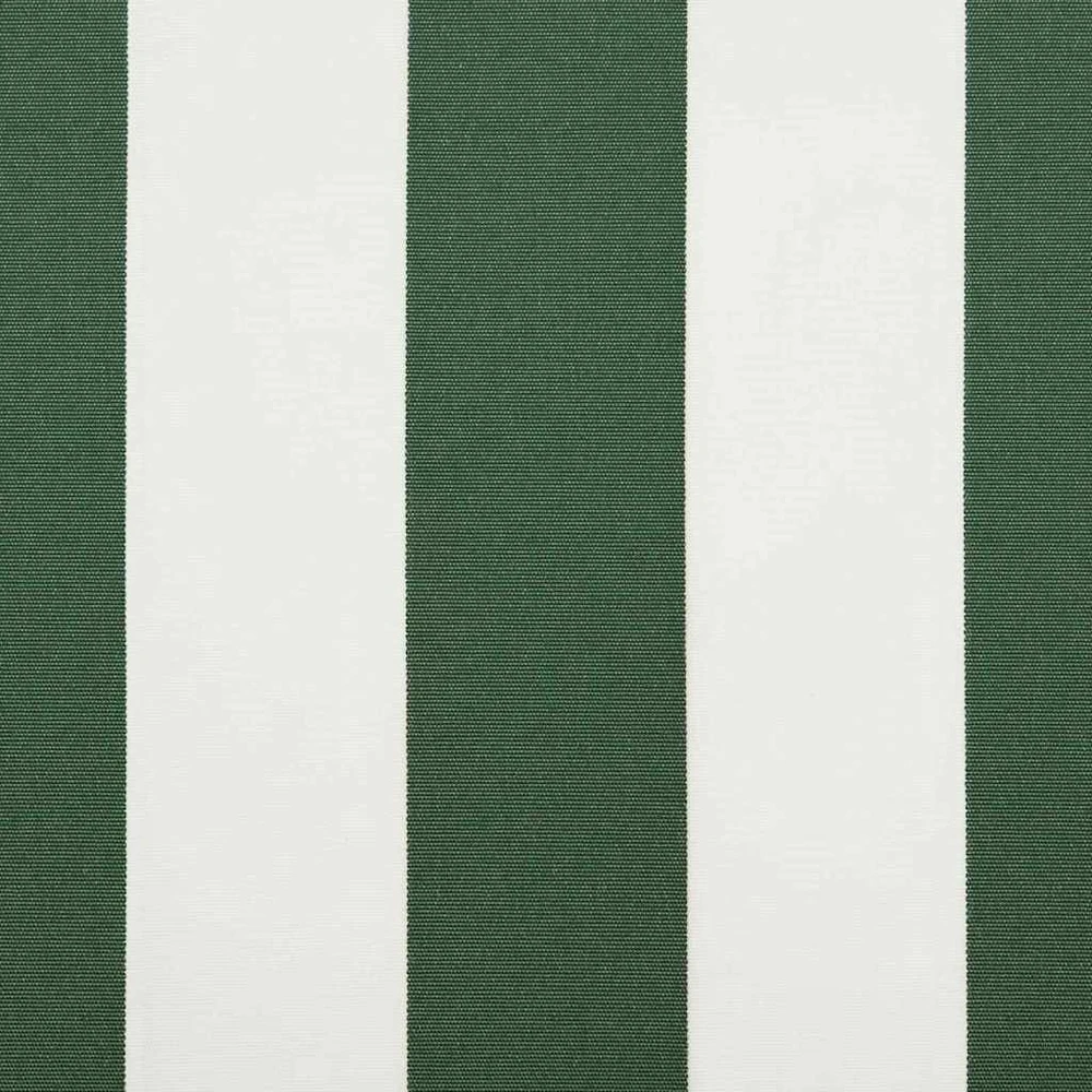 Ištraukiama markizė Žalia ir balta 350 x 250 x 165 cm