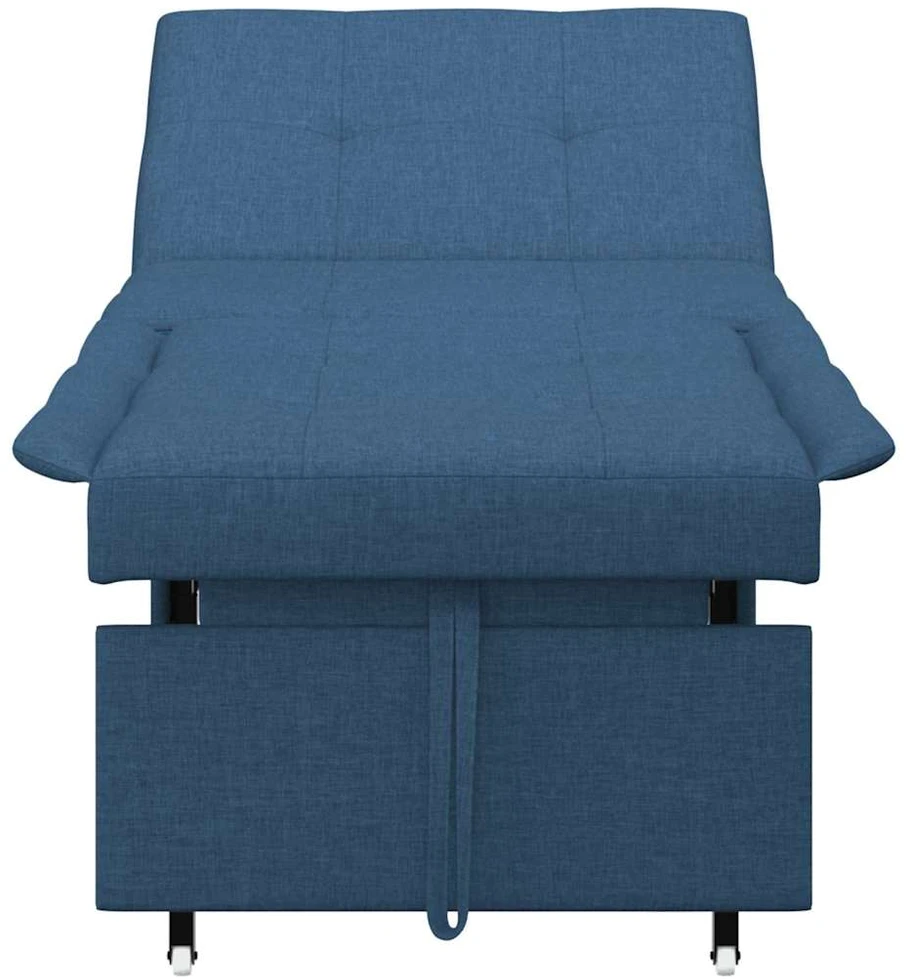 Ištraukiama sofa-lova Mėlyna 194 x 50 x 82 cm audinys