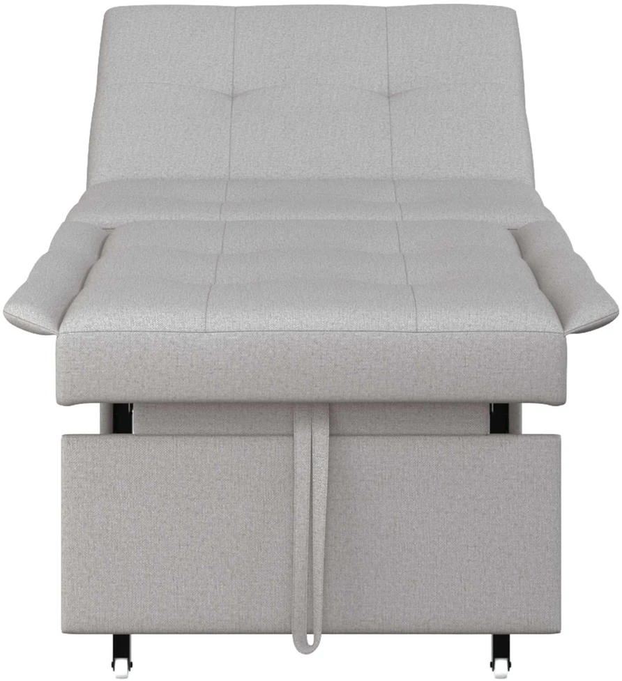 Ištraukiama sofa-lova Pilka 194 x 50 x 82 cm audinys
