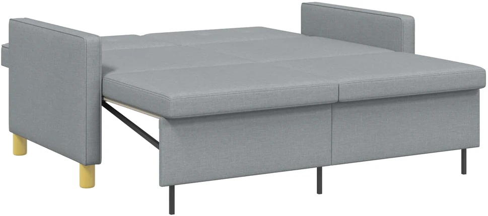 Ištraukiama sofa-lova Šviesiai pilka 154 x 94,5 x 80,5 cm