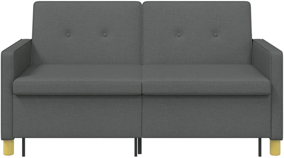 Ištraukiama sofa-lova Tamsiai pilka Audinys