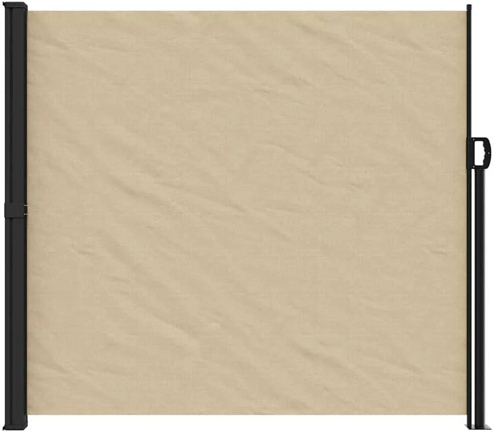 Ištraukiama šoninė markizė, smėlio spalvos, 180x300cm