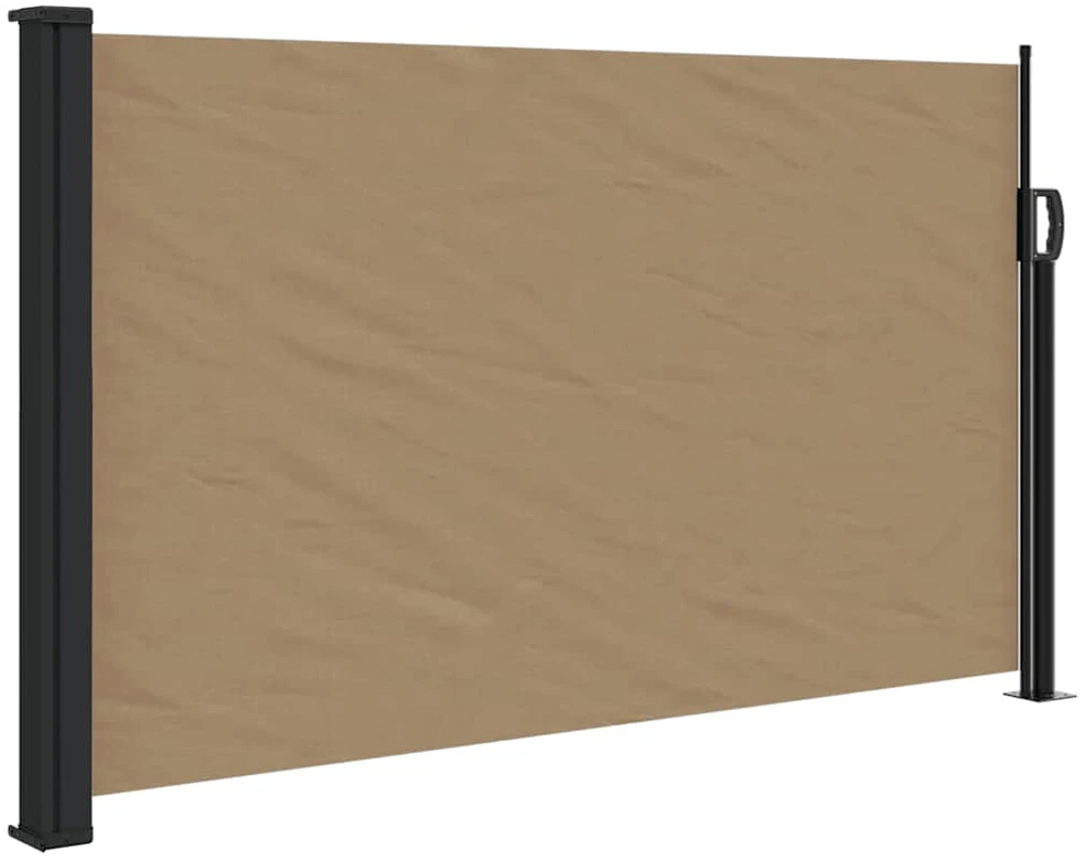 Ištraukiama šoninė markizė, taupe spalvos, 117x300cm