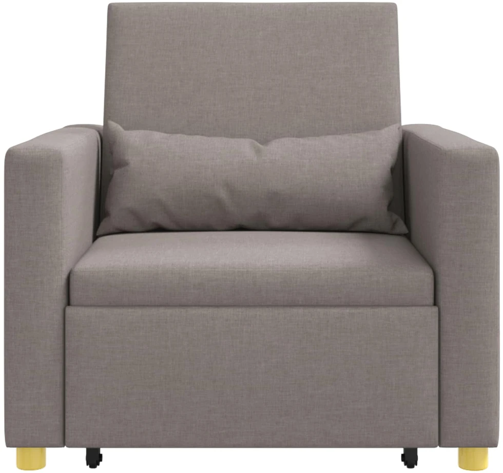 Ištraukiamas sofa-lova vienvietis Tortora audinys