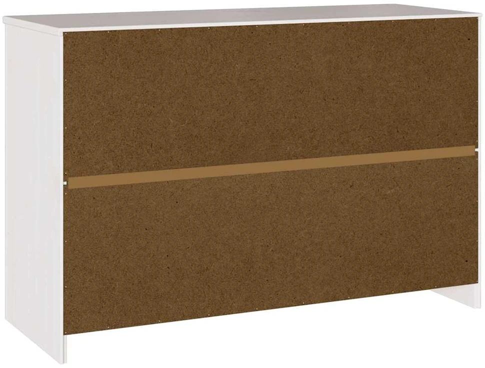 Kabalas su stalčių Drammen Balta 114 x 43 x 75,5 cm
