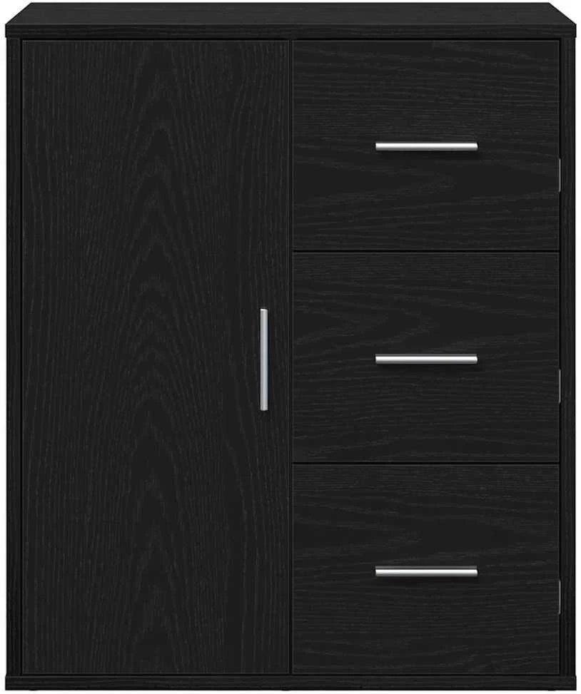 Kabalas Juodas ąžuolas 60 x 31 x 70 cm Apdirbta mediena