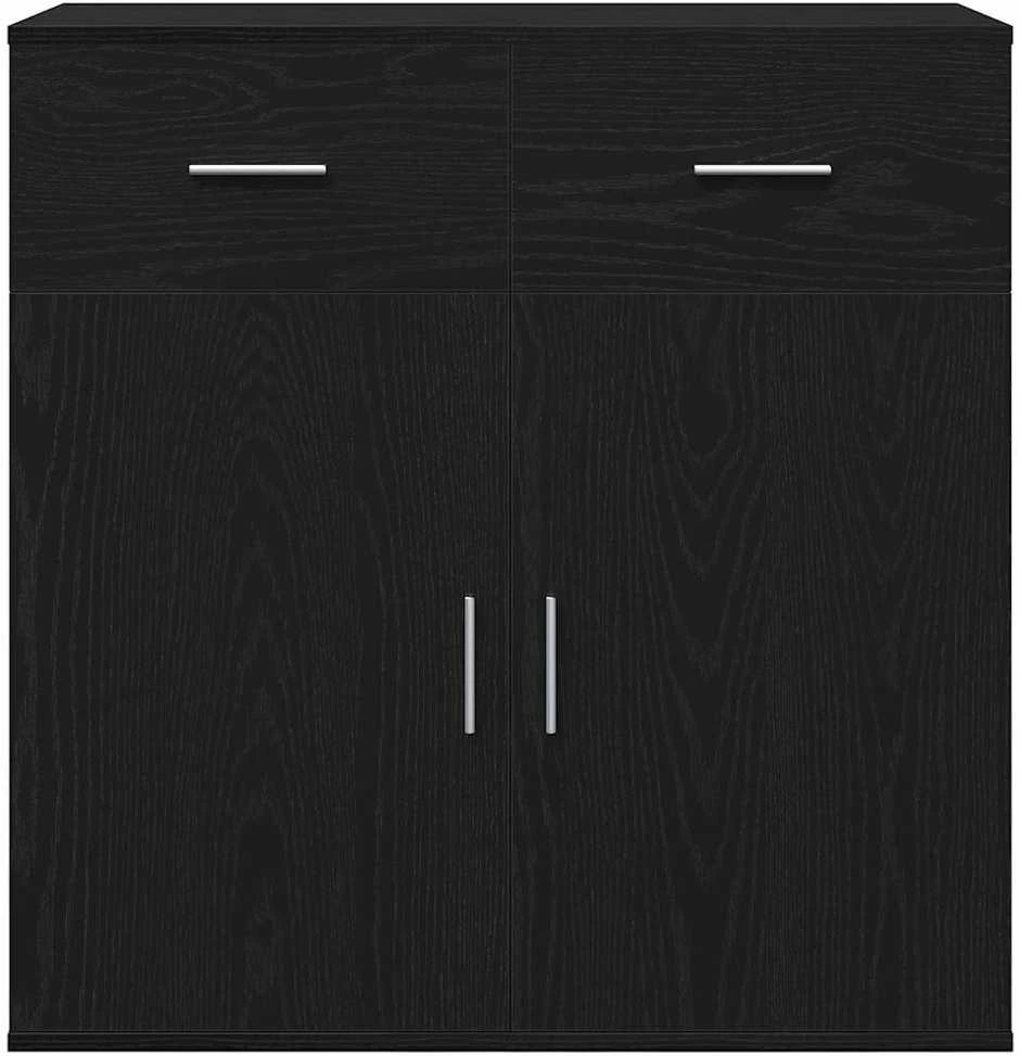 Kabalas Juodas ąžuolas 78 x 38 x 80 cm Apdirbta mediena