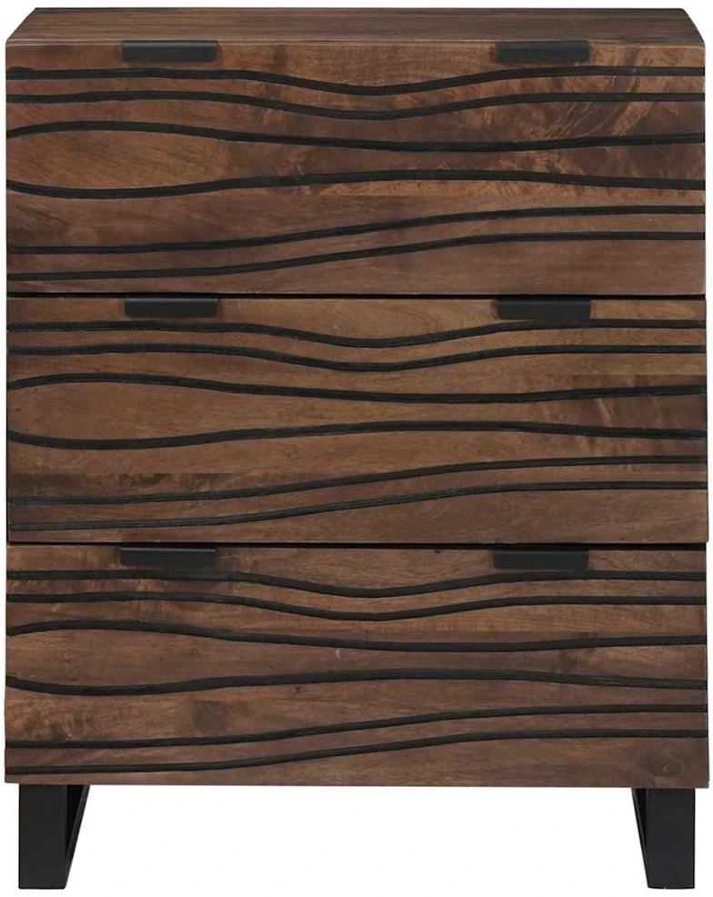 Kabalas Ruda 60 x 33.5 x 75 cm Mango medienos masyvas