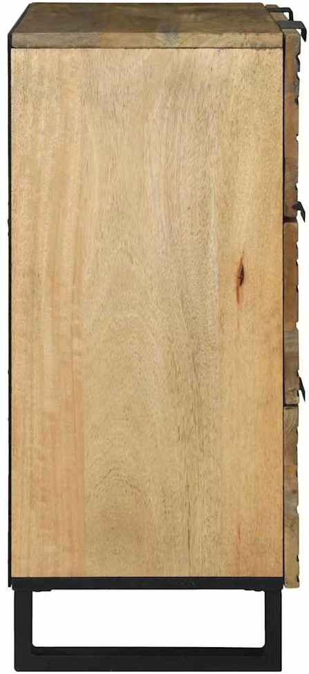 Kabalas Ruda 60 x 33.5 x 75 cm Mango medienos masyvas